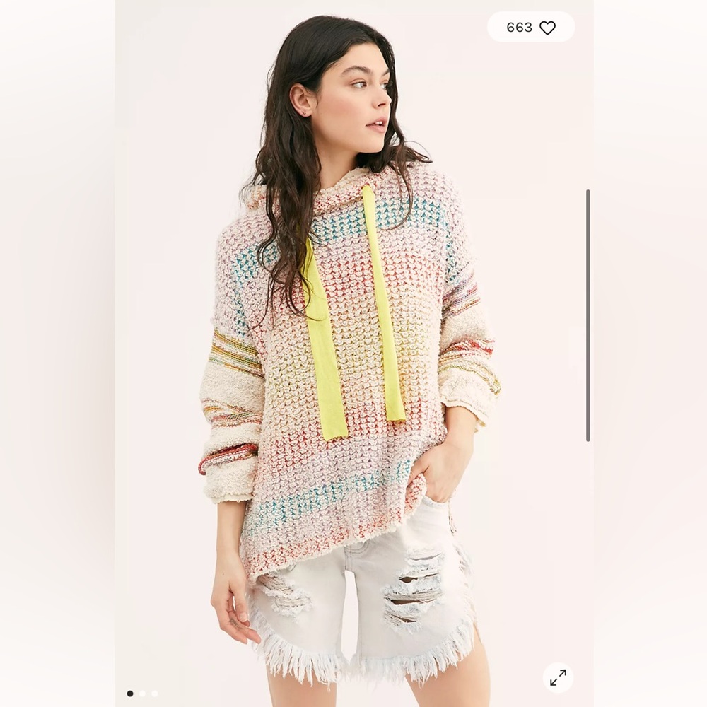 Free People Sit Next To Me Hoodie (size M)